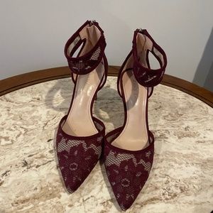 Maroon / Burgundy Stiletto Heels